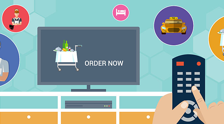 Smart TVs can enhance the guest experience and improve hotel operations.