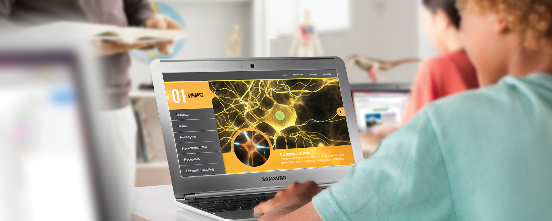 District Embraces Collaborative Learning With SMART amp and Chromebook