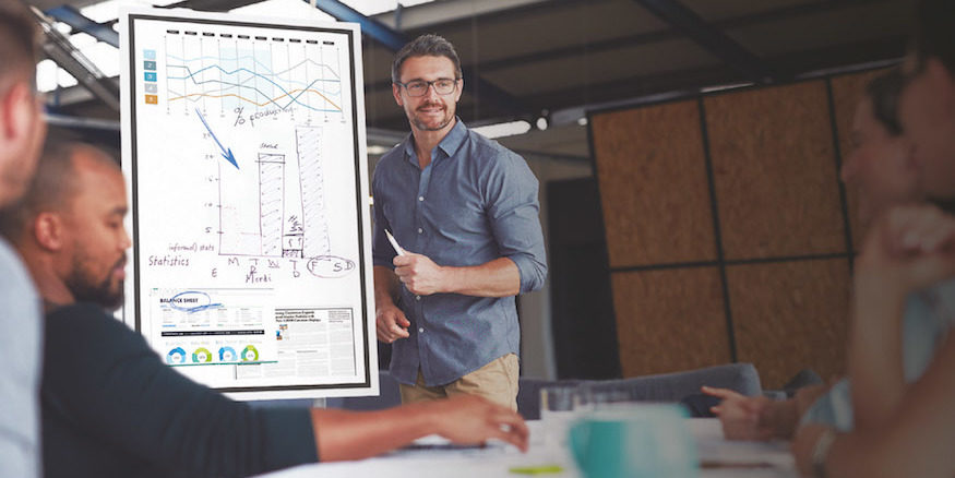 How A Digital Flipchart Takes The Pain Out Of Office Collaboration Samsung Business Insights