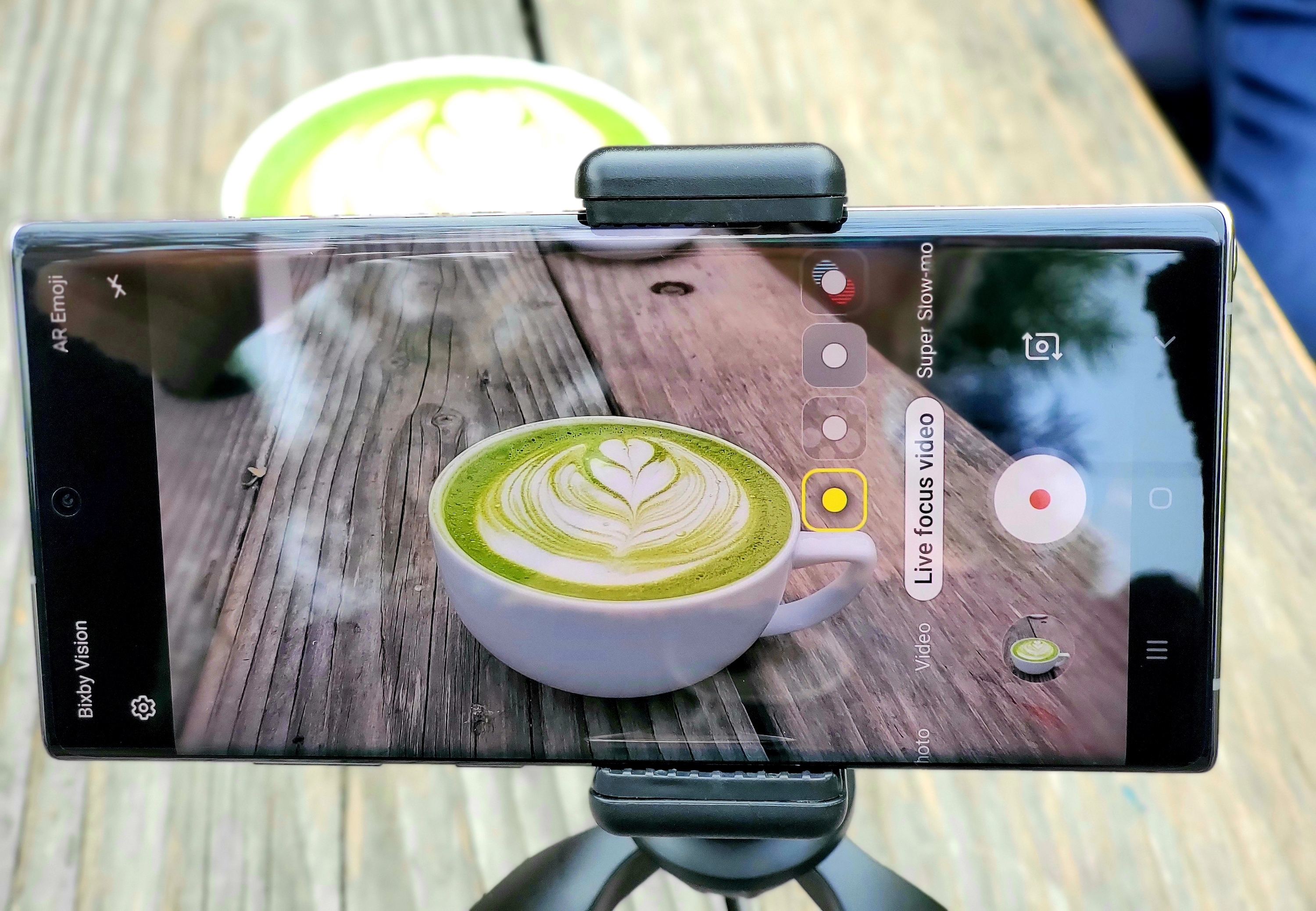 Matcha Latte Filmed on Galaxy Note10+