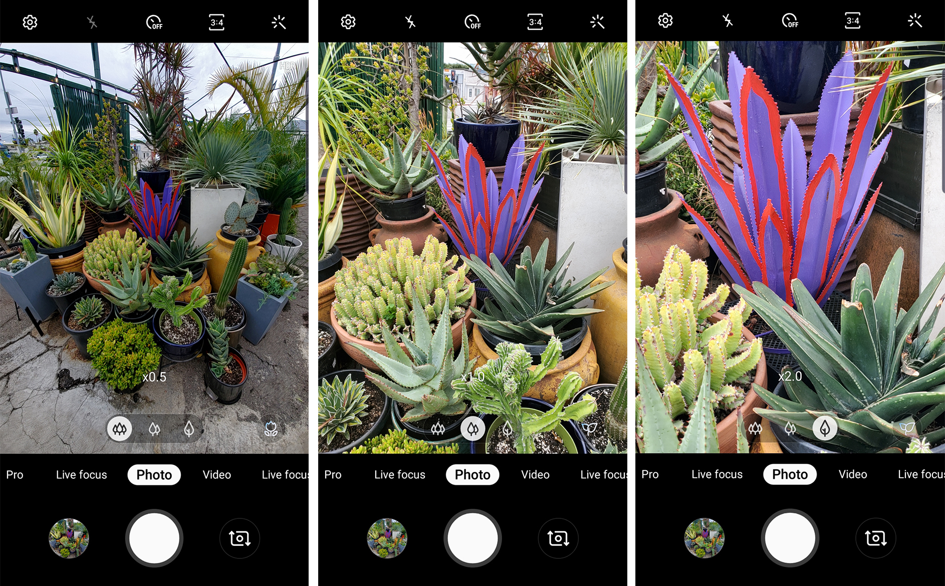 Samsung Galaxy Note10+ Multi Camera System Lenses