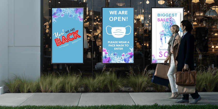 Connecting the retail experience with digital signage