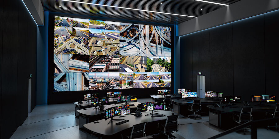 Integrating digital signage in control rooms is seamless with video walls