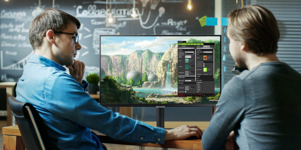 How a stacked monitor setup increases workplace efficiency