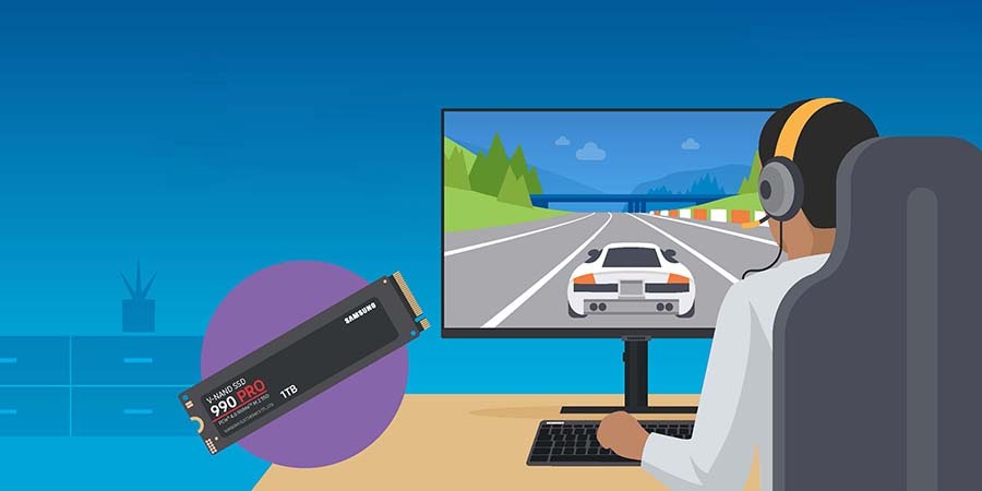 forvrængning Kan beregnes sommerfugl SSD read/write speed for gaming: Does it matter? - Samsung Business Insights