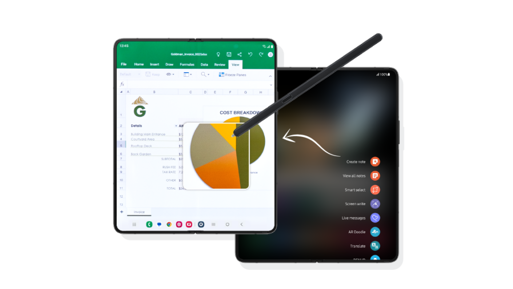 7 tips for using the S Pen on Galaxy Z Fold5 - Samsung Business Insights